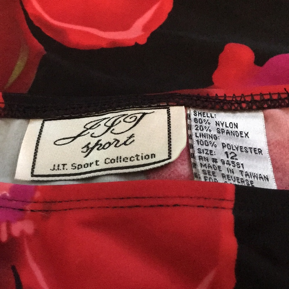 J.I.T. Sport Collection 2 pc woman’s bathing suit size 12